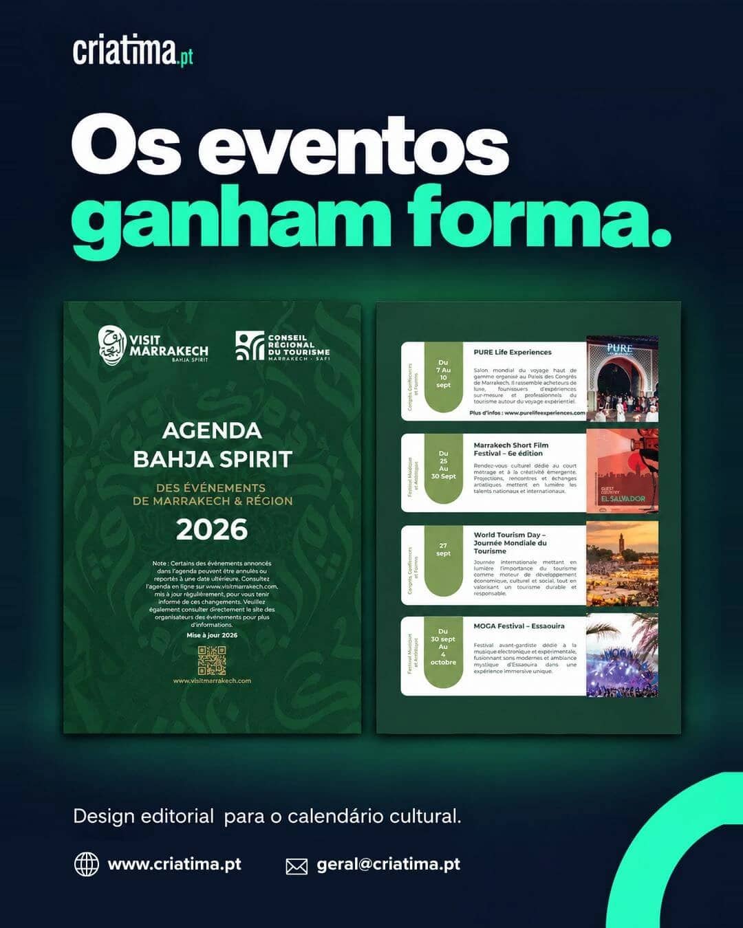 Bahja Spirit 2026 cultural calendar